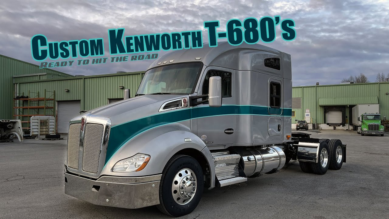 Building some custom Kenworth T680's