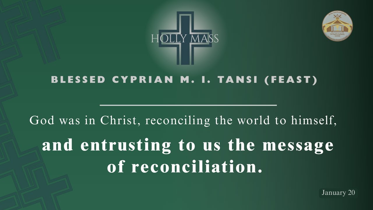 LIVE CATHOLIC 7:00 AM|TUESDAY OF THE SECOND WEEK IN ORDINARY TIME| January 20