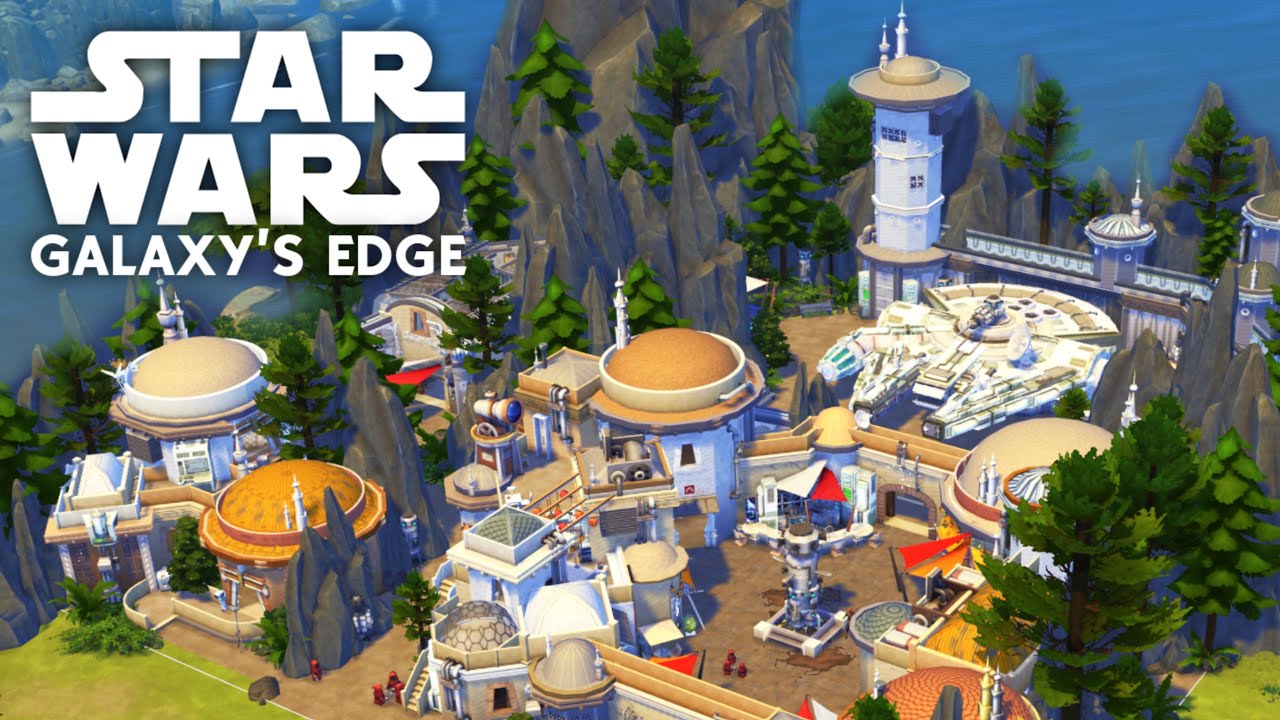 I built a better Batuu than The Sims ever could - Star Wars Galaxy's Edge  | Sims 4 Speed Build
