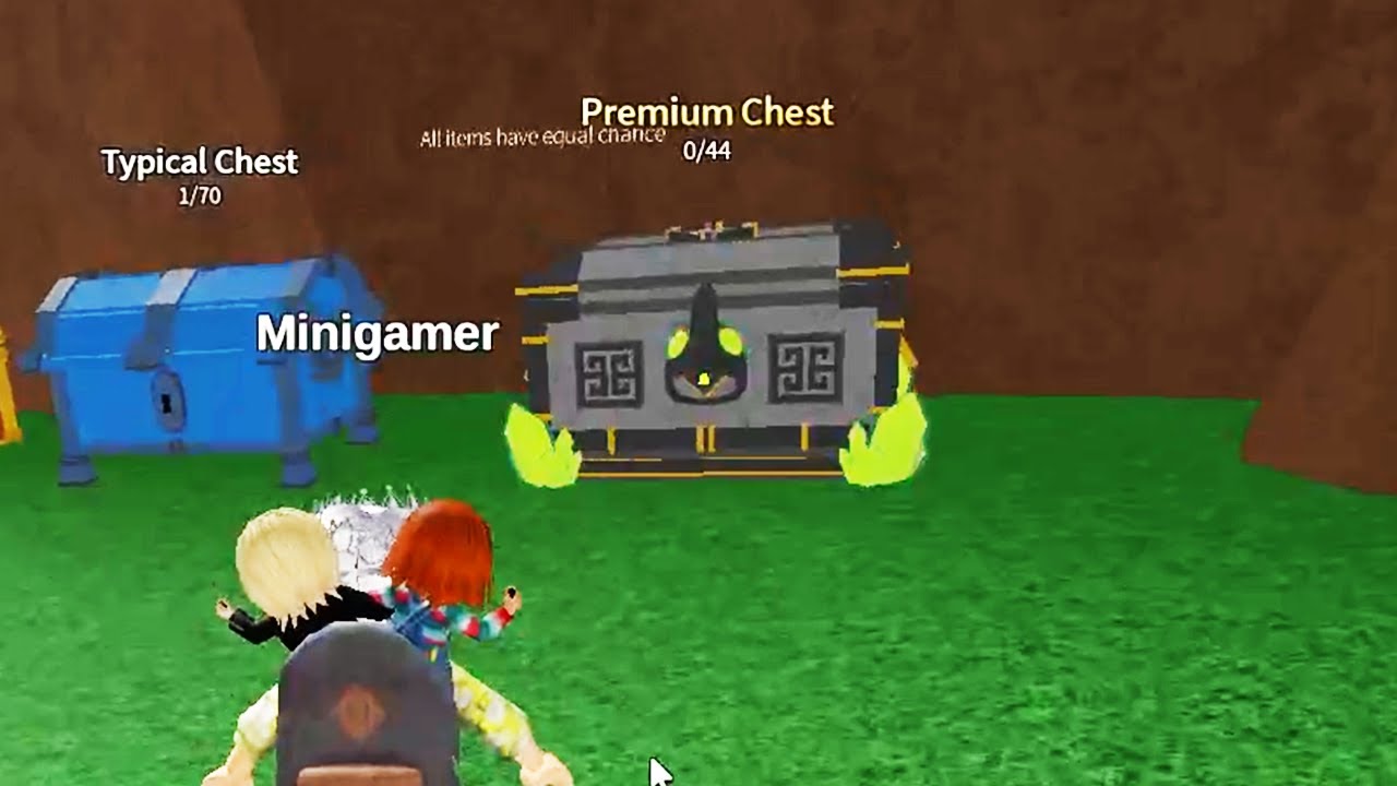 Opening Premium Chest in Epic Minigames
