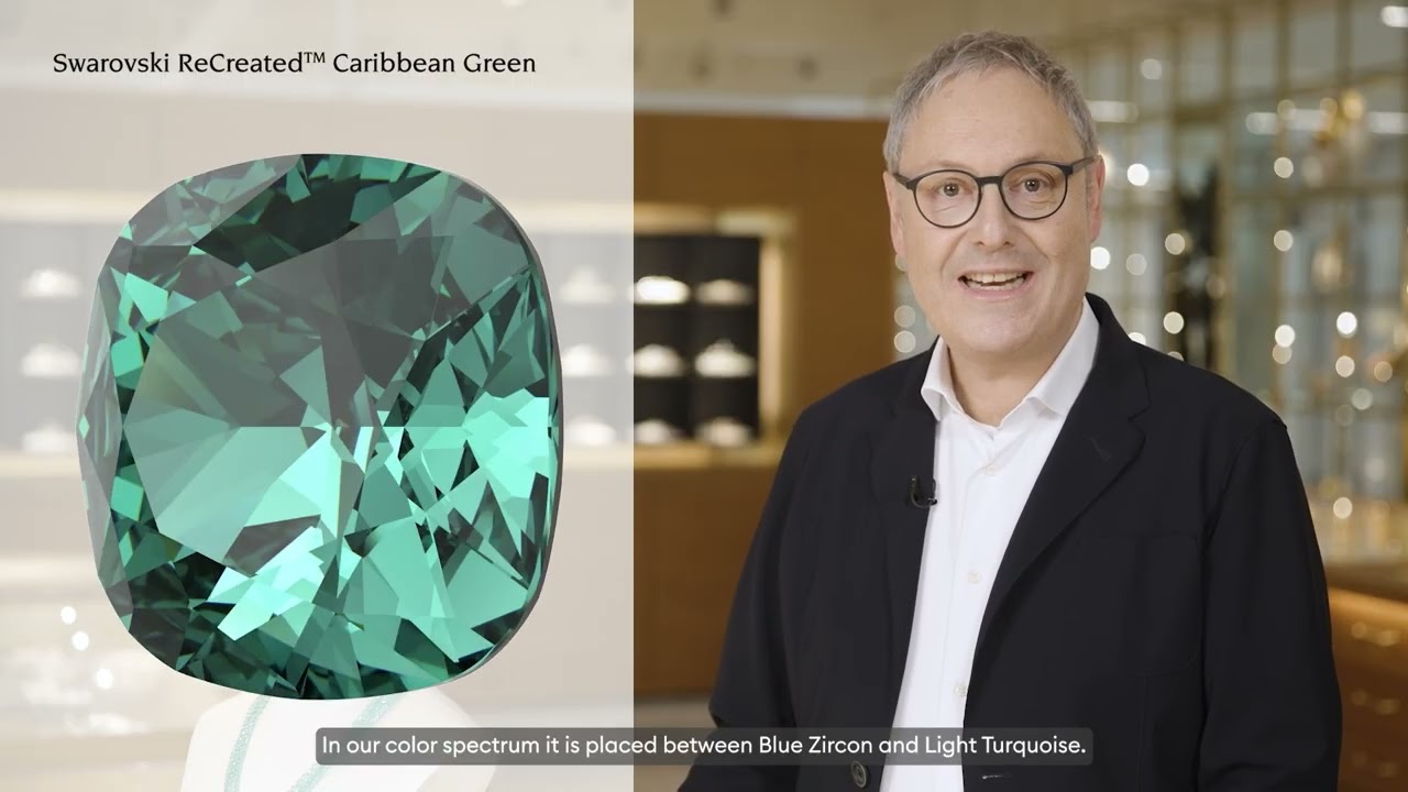 ReCreated Caribbean Green - Swarovski Spring Summer 2027 Innovations