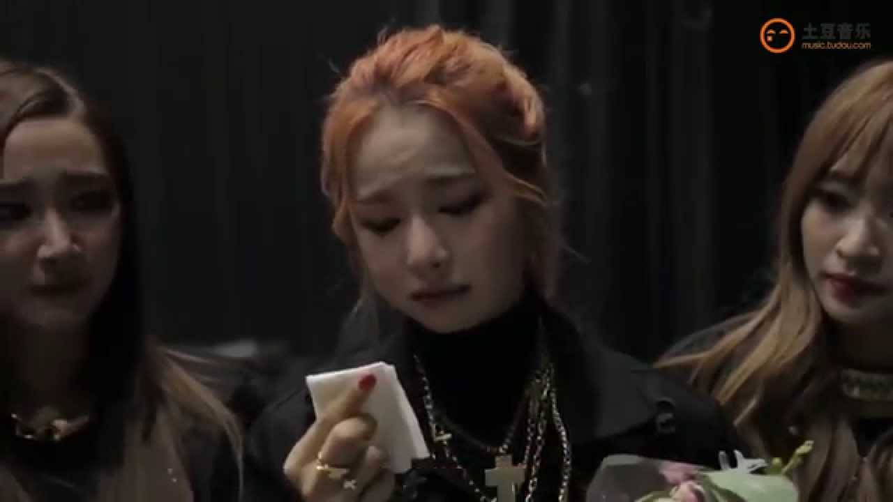 (CUT) EXID Solji crying for AH YEAH 1st win @ The Show