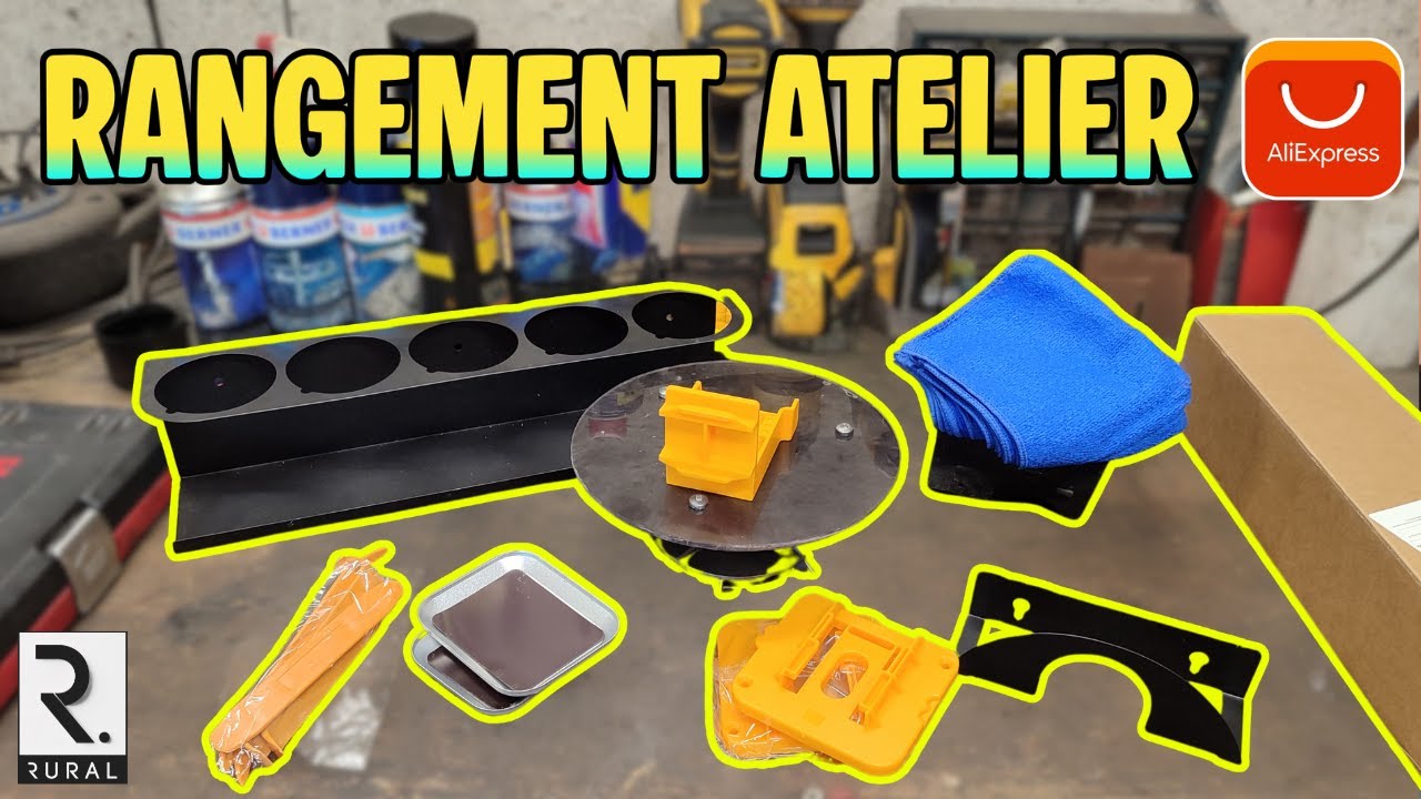 9 OBJETS AliExpress pour Un Atelier au Top ! [LES INDISPENSABLES]