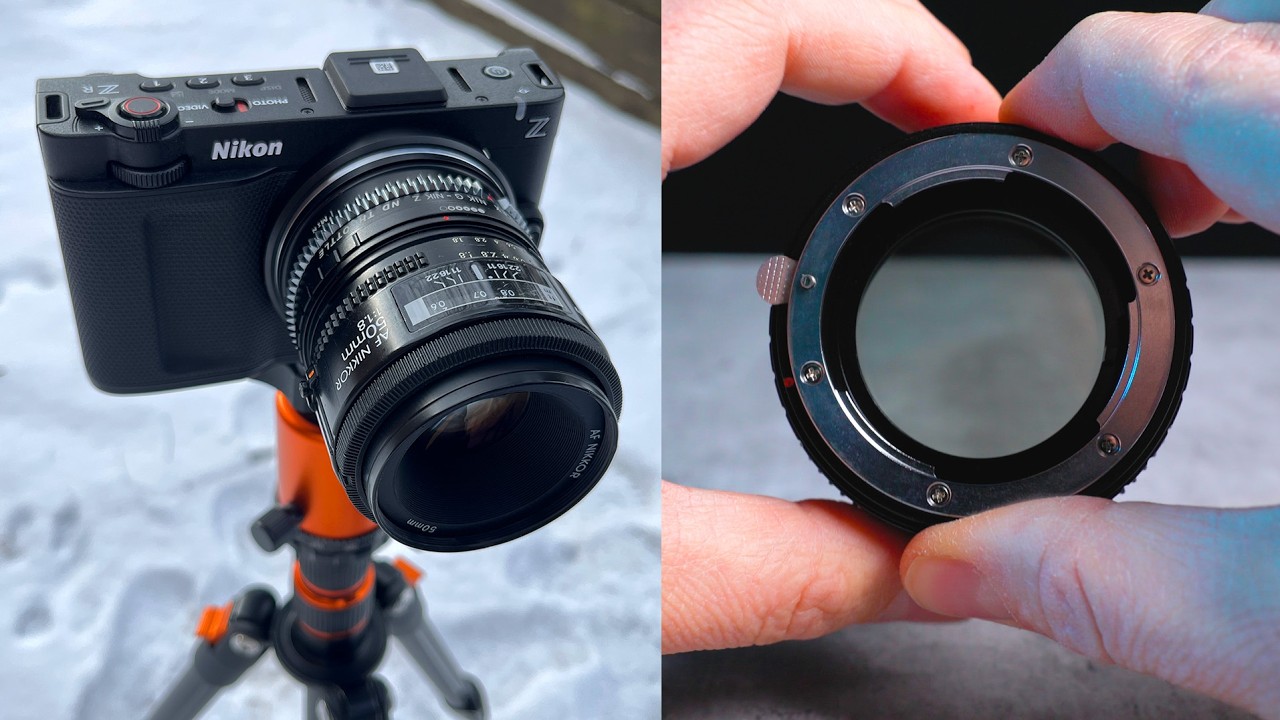 Nikon ZR Variable ND Filter Lens Adapter