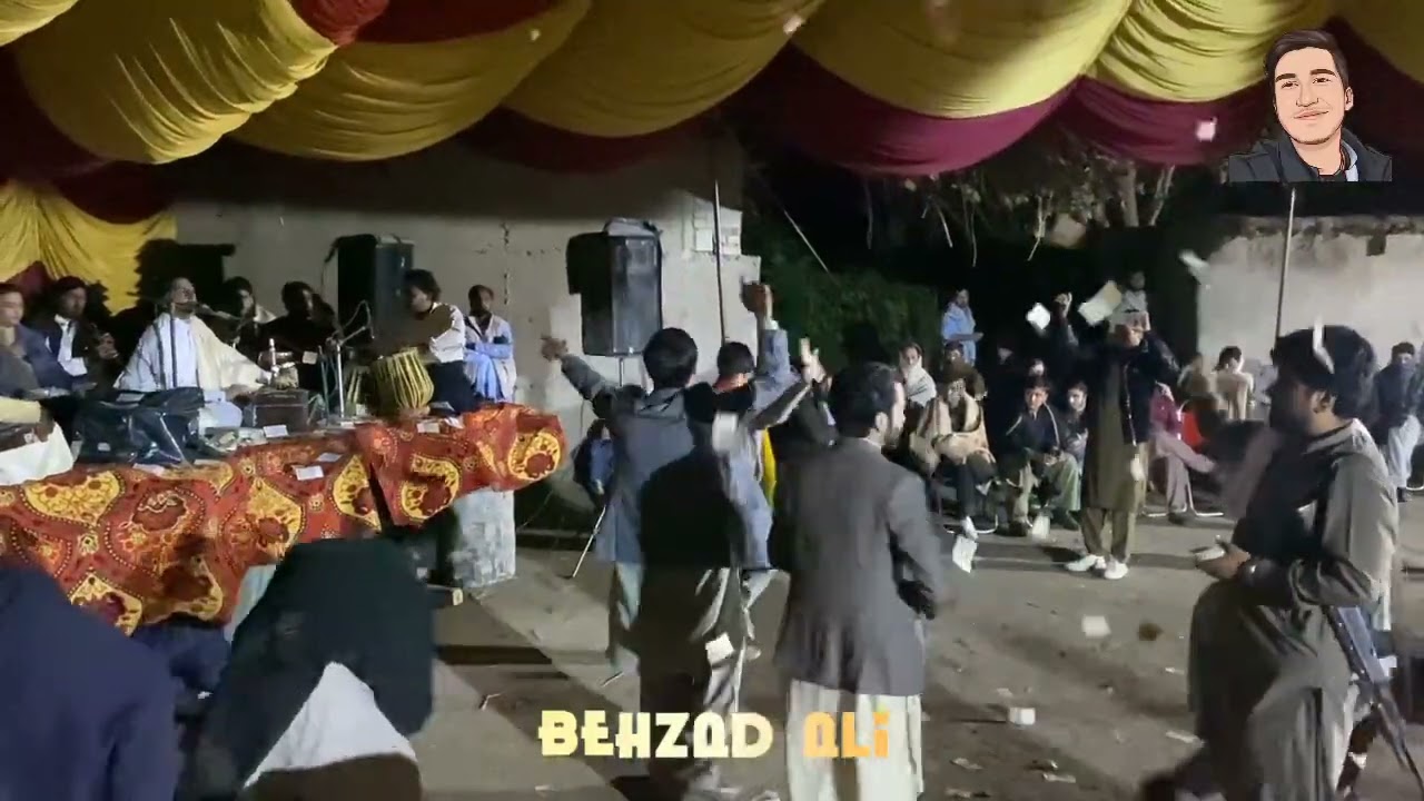Jihan Tha Nazar Waka Tol Jihan Ali Ali Dy | Zohaib Wedding Program in Alizai | Behzad Ali