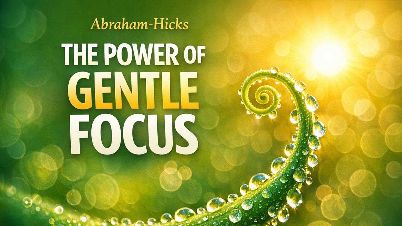 Abraham-Hicks ~ Envision Future to Ease Present