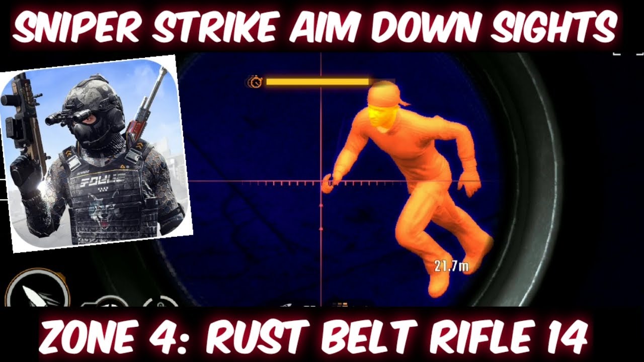 ⭐️⭐️⭐️ Sniper Strike Aim Down Sights - Rust belt Gameplay: android iOS