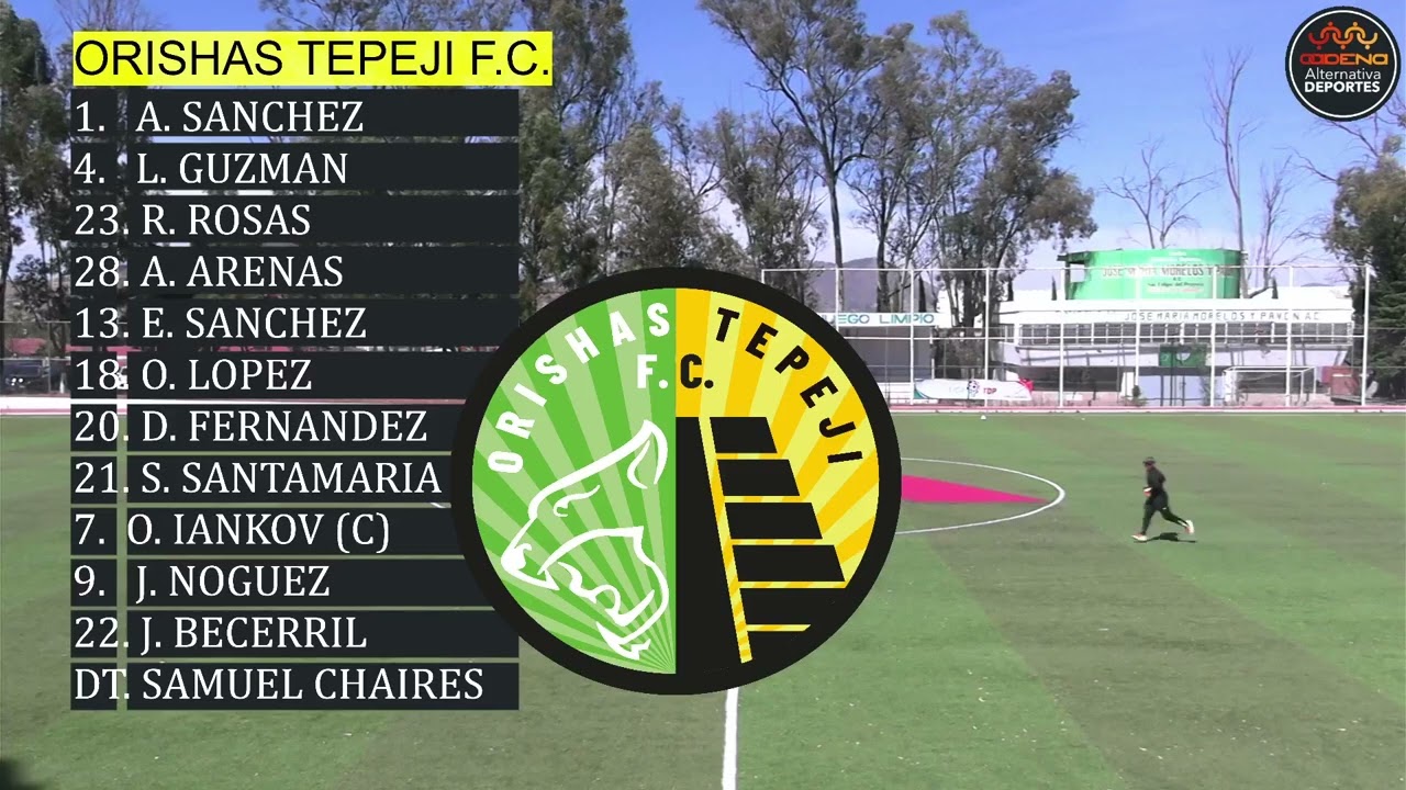 LIGA TDPMX - GRUPO 6 - J17 - CF ESTUDIANTES (5) VS (0) ORISHAS TEPEJI FC-ESTADIO MARGARITO ESQUIVEL