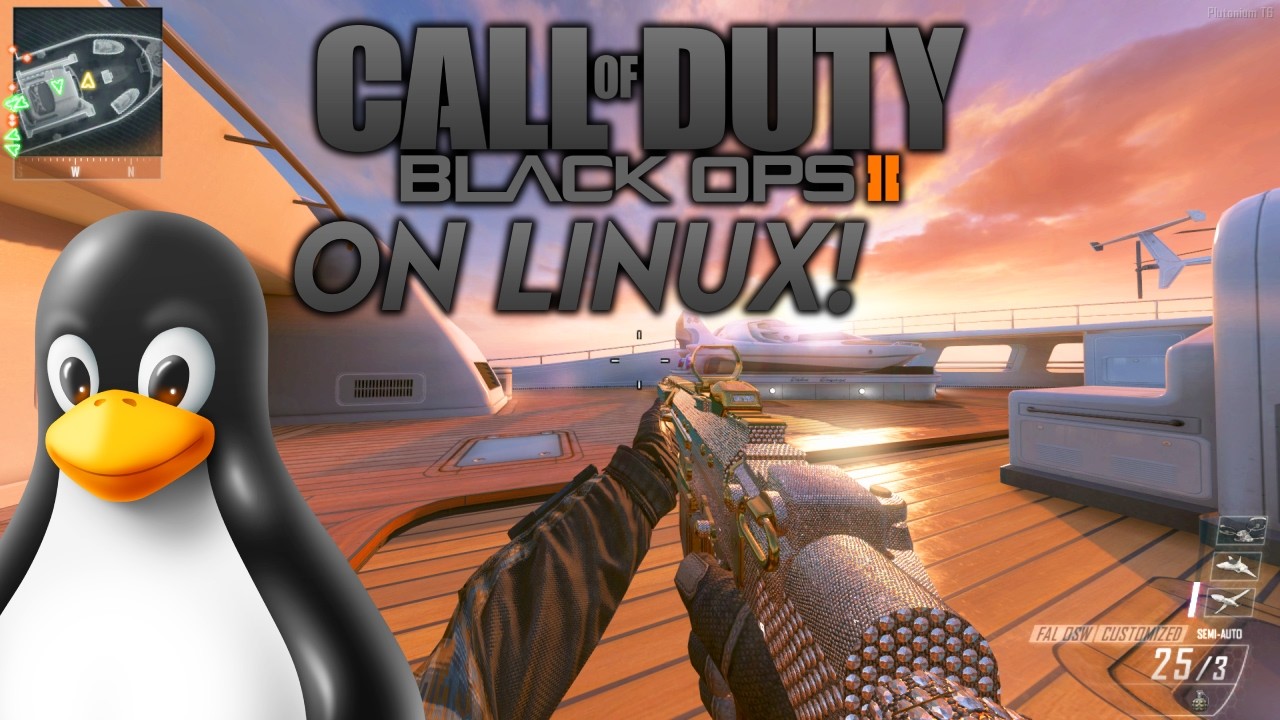 Как установить COD BLACK OPS 2/PLUTONIUM на Linux!