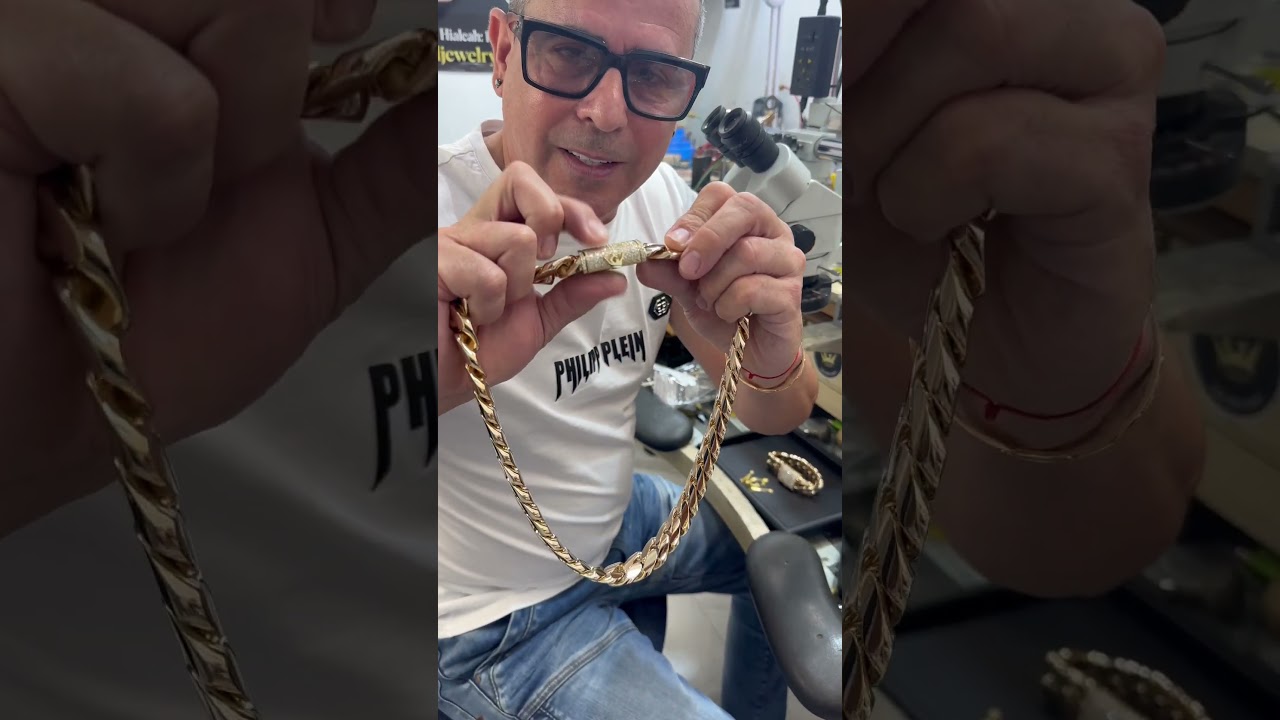 Las nuevas cadenas cubanas Grimaljewelry #calle8 #customjewelry #grimal #hialeah #joyeria #luxury