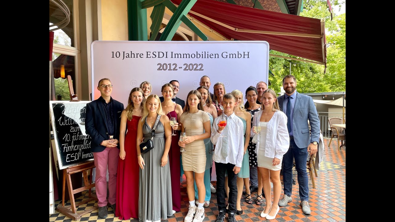 Immobilienmakler Dresden - ESDI Immobilien feiert Jubiläum in 2022!
