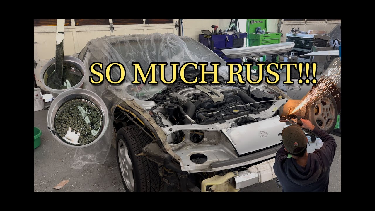 SO MUCH RUST ON THIS 300ZX!!