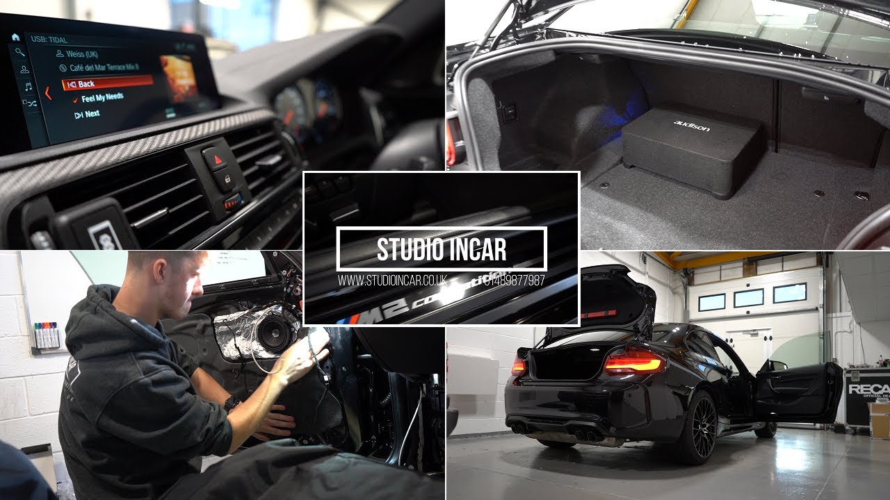 BMW M2 Competition Harman Kardon Audison car audio system upgrade