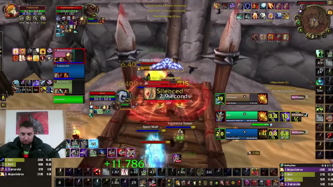 Шаман 1-го ранга, 3 на 3, Mists of Pandaria Classic, сезон 12