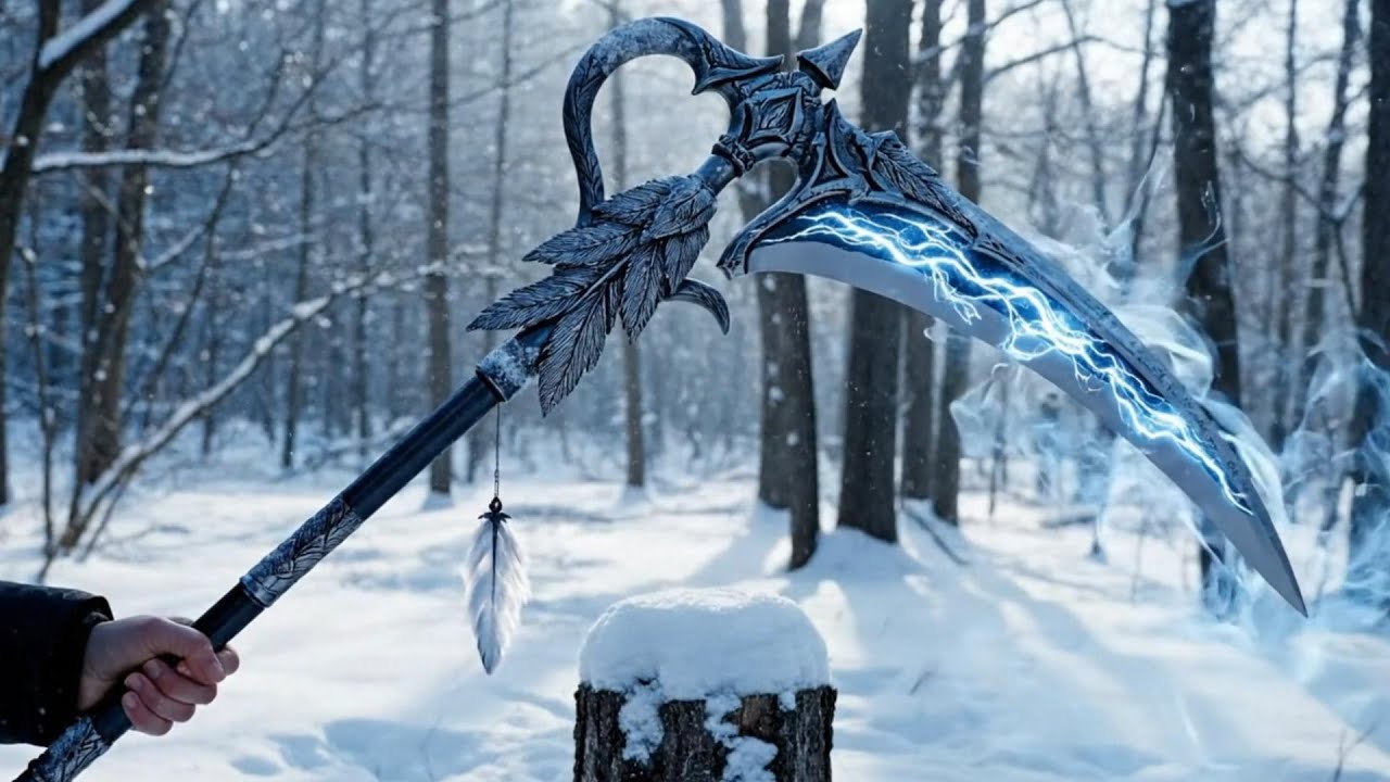 【ASMR】どの武器が好き？❄️🗡️ / Which Winter Weapon Do You Choose? ❄️✨