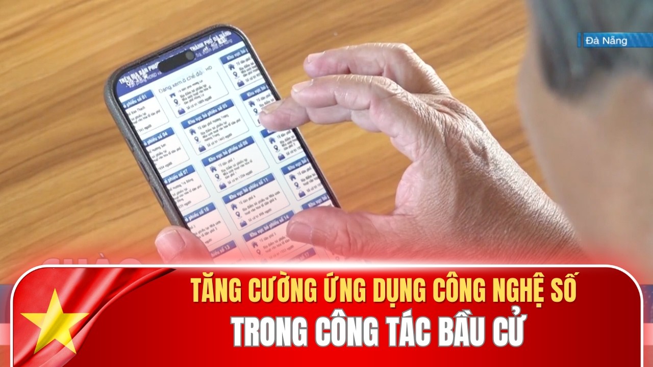 Tăng cường ứng dụng công nghệ số trong công tác bầu cử