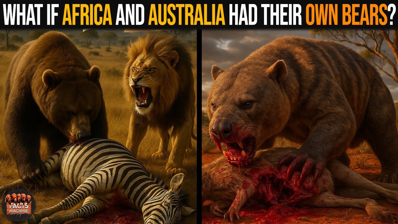 What If Africa and Australia Had Their Own Bears?