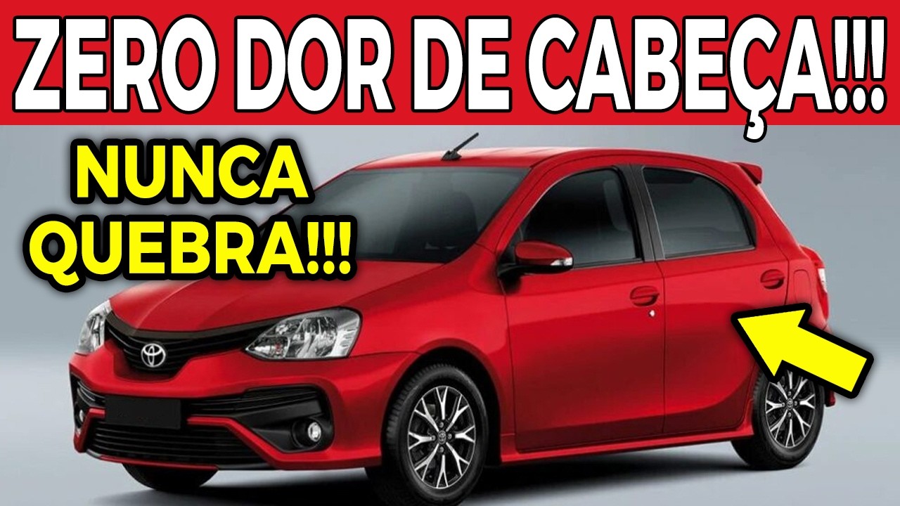 🚨 5 CARROS QUE QUASE NUNCA DÃO PROBLEMA! BARATOS E DURÁVEIS! 🔥
