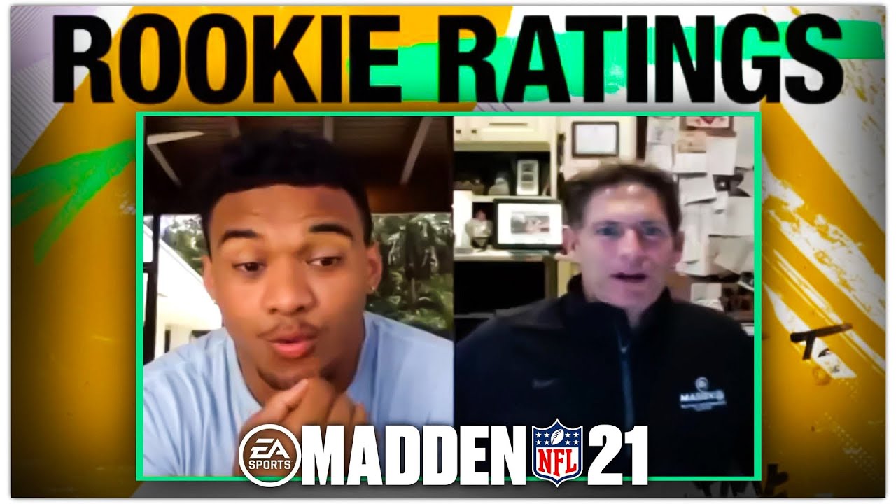 Madden 21 Rookie Reactions! ALL Madden NFL QB Rookie Ratings!
