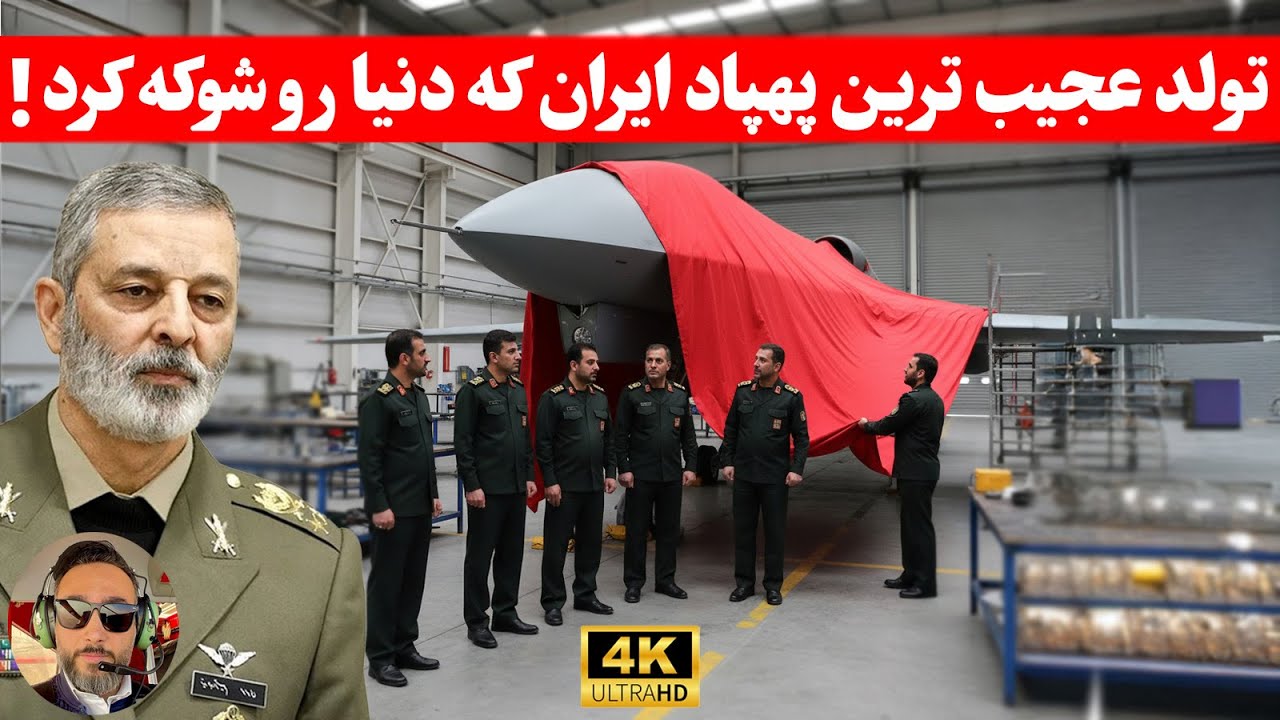 تنها پهپاد ایرانی که براش تونل مخصوص ساخته شد/ستون فقرات پهپادی ایران رو‌بشناسین/