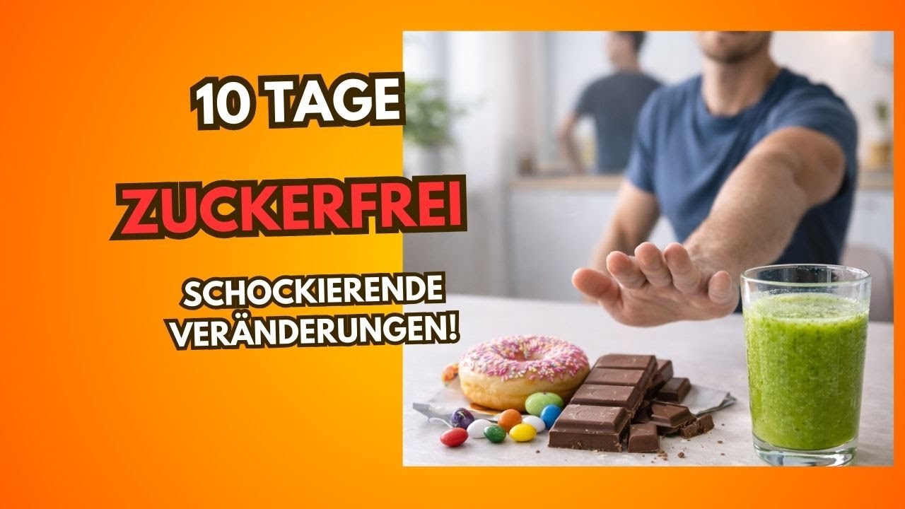 10 Tage zuckerfrei   Schockierende Veränderungen!