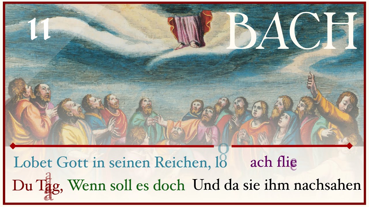 Bach - Himmelfahrtsoratorium (BWV 11) - Animation
