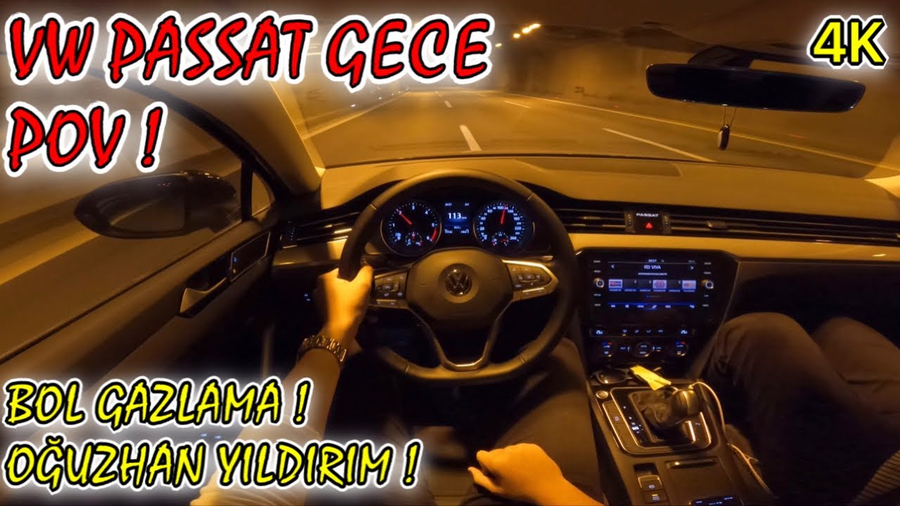 VW PASSAT B8.5 BOL GAZLAMALI GECE OTOBAN SÜRÜŞÜ ! | w/ @OğuzhanYILDIRIM-c5k | İSTANBUL-SAPANCA