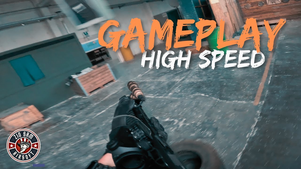 Gameplay di softair IPER FRENETICO nel campo CQB
