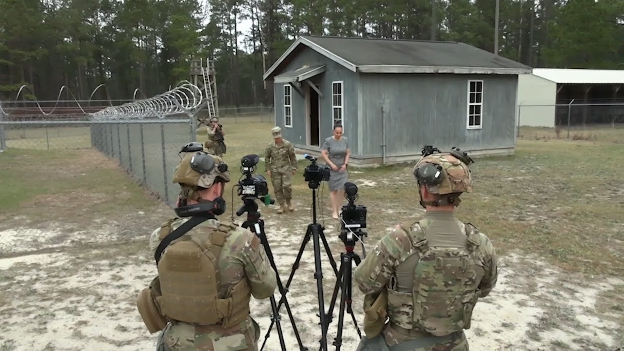 1st and 4th Combat Camera Squadrons partake in Exercise Scorpion Lens 2022