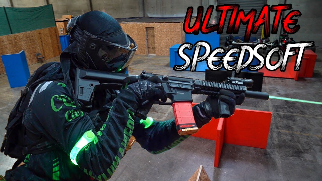 The ULTIMATE SPEEDSOFT EXPERIENCE! Airsoft War/Gameplay *SPEEDQB POV*