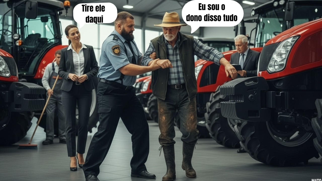 "Saia daqui, mendigo!" — Segundos depois, ela descobriu de quem se tratava!
