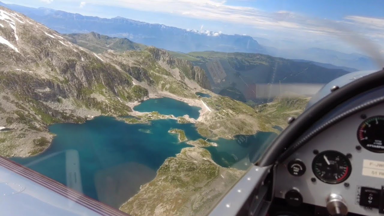 De Vinon à Albertville en Zenair CH601XL