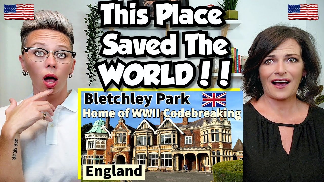American Couple Reacts: England: Bletchley Park Tour! World War II Codebreaking! FIRST TIME REACTION
