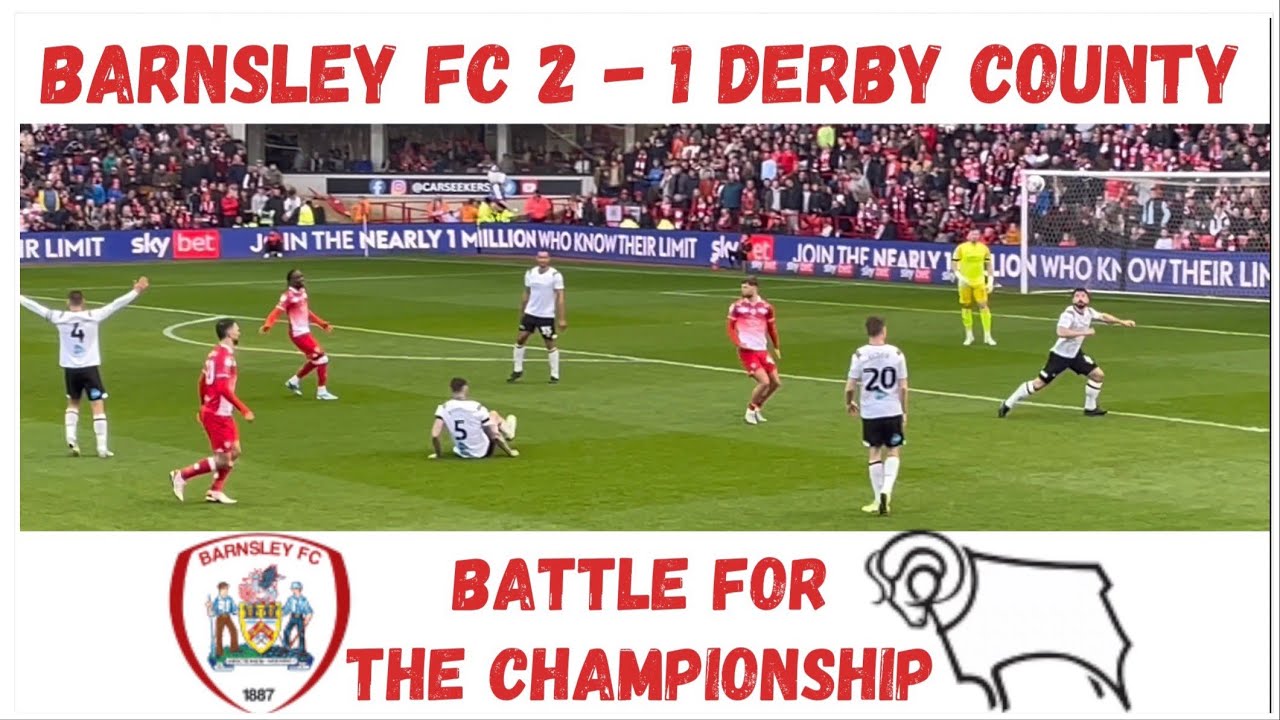 Barnsley Fc V Derby County Fc Football highlights #barnsleyfc #derbycounty #football