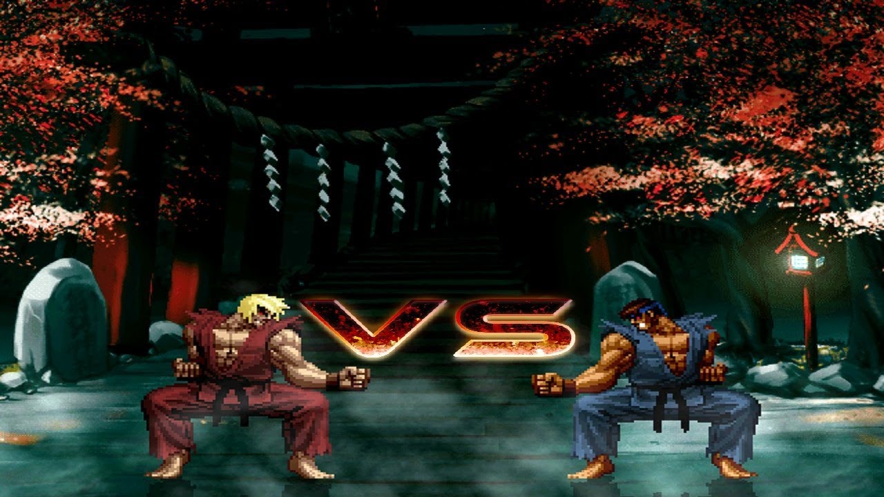 EVIL KEN vs EVIL RYU 🔻Alternative Fight🔻