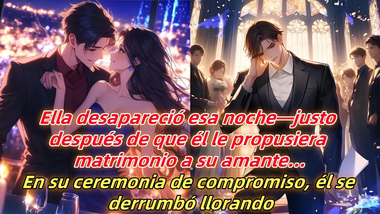Ella desapareció esa noche—tras proponerle matrimonio a su amante… En la boda,él lloró desconsolado.