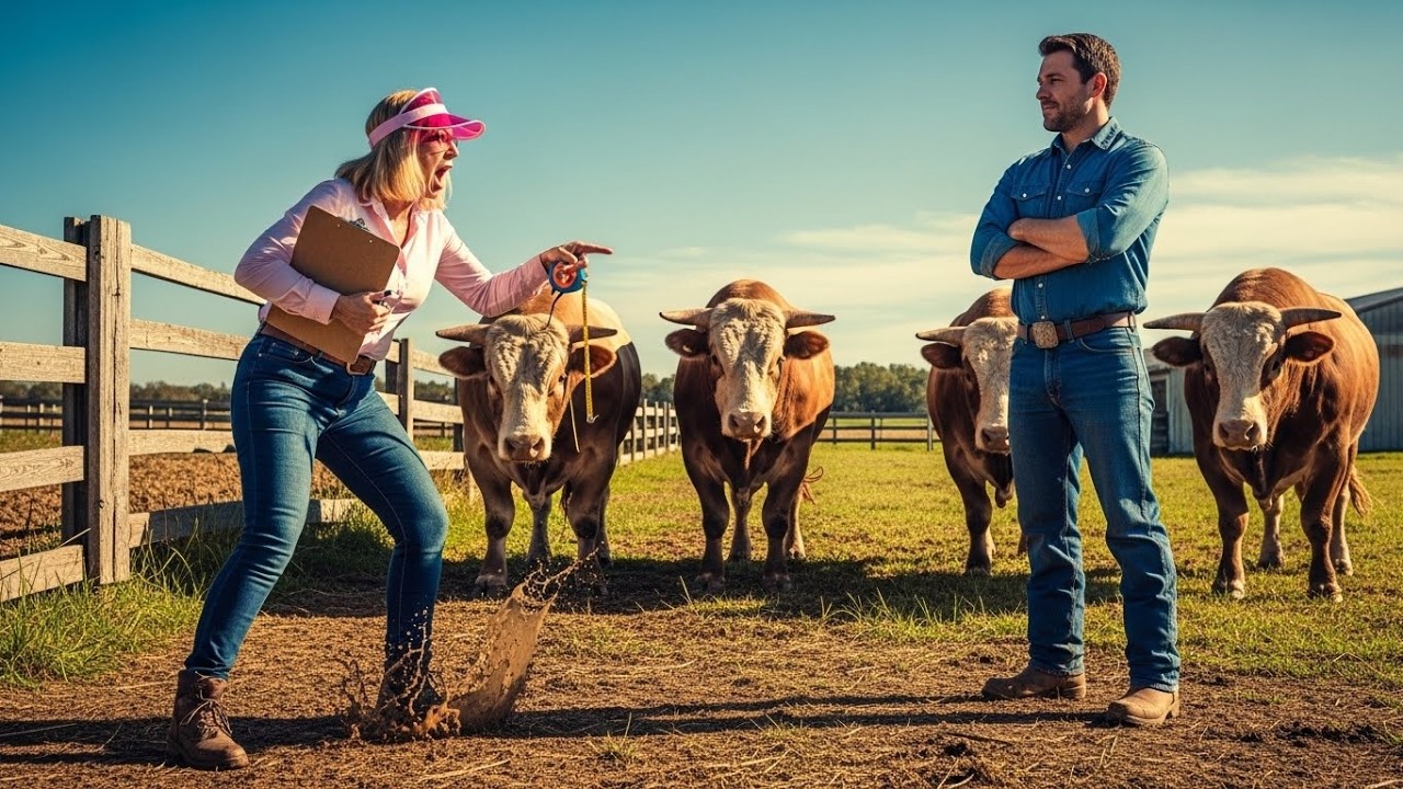 HOA&mdash;Karen trespassed onto my farm to measure grass&hellip; so I brought in the bulls