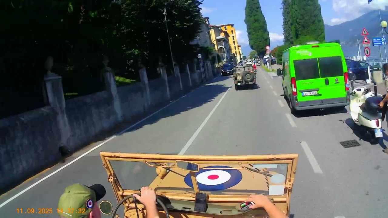 Lake Como in Jeeps