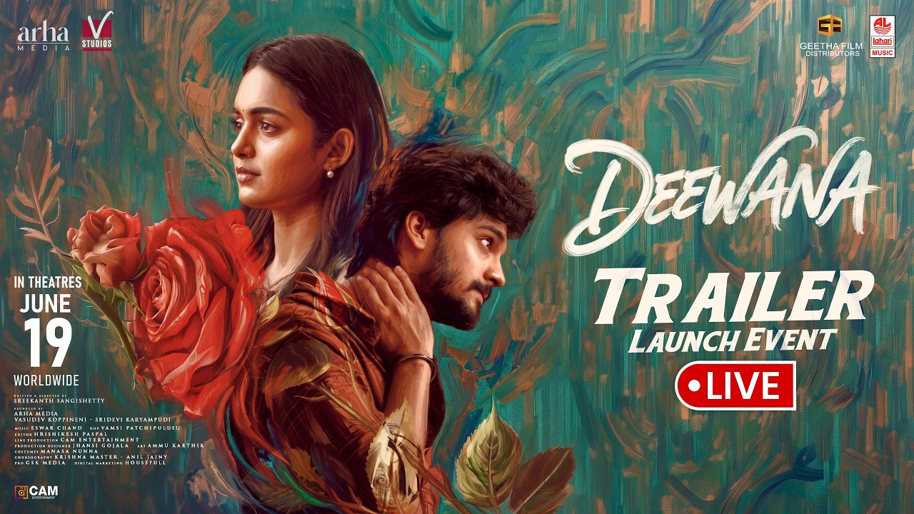 DEEWANA Trailer Launch Event | Harshith, Smeha | Geetha Arts | V Studios | Arha Media | Sreekanth