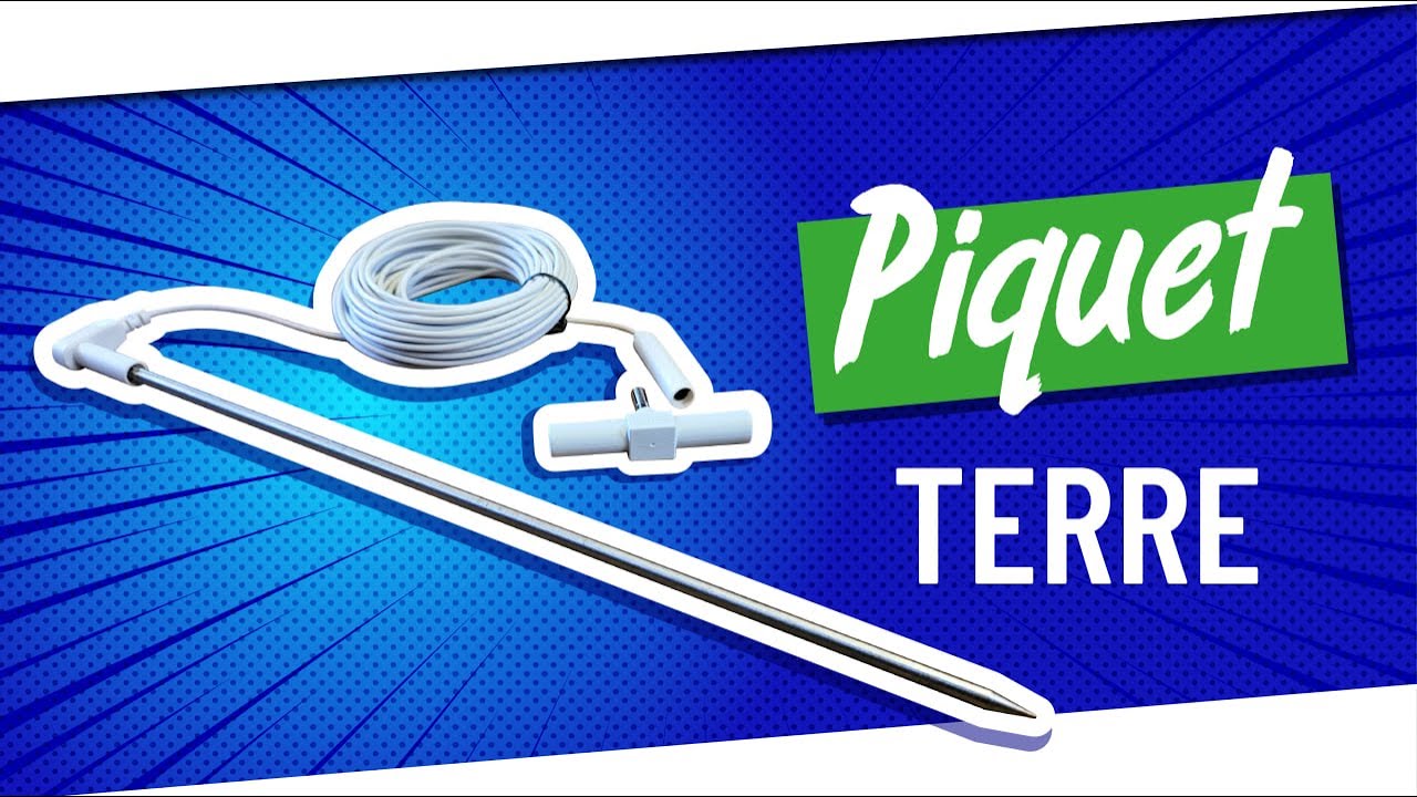 🌍 Le PIQUET de TERRE pour earthing se mettre &agrave; la terre simplement avec son jardin - chargeur terre