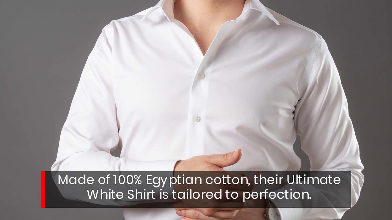 Ontario Canada Brand Announces Stain Resistant Anti Bacterial White Dress Shirt