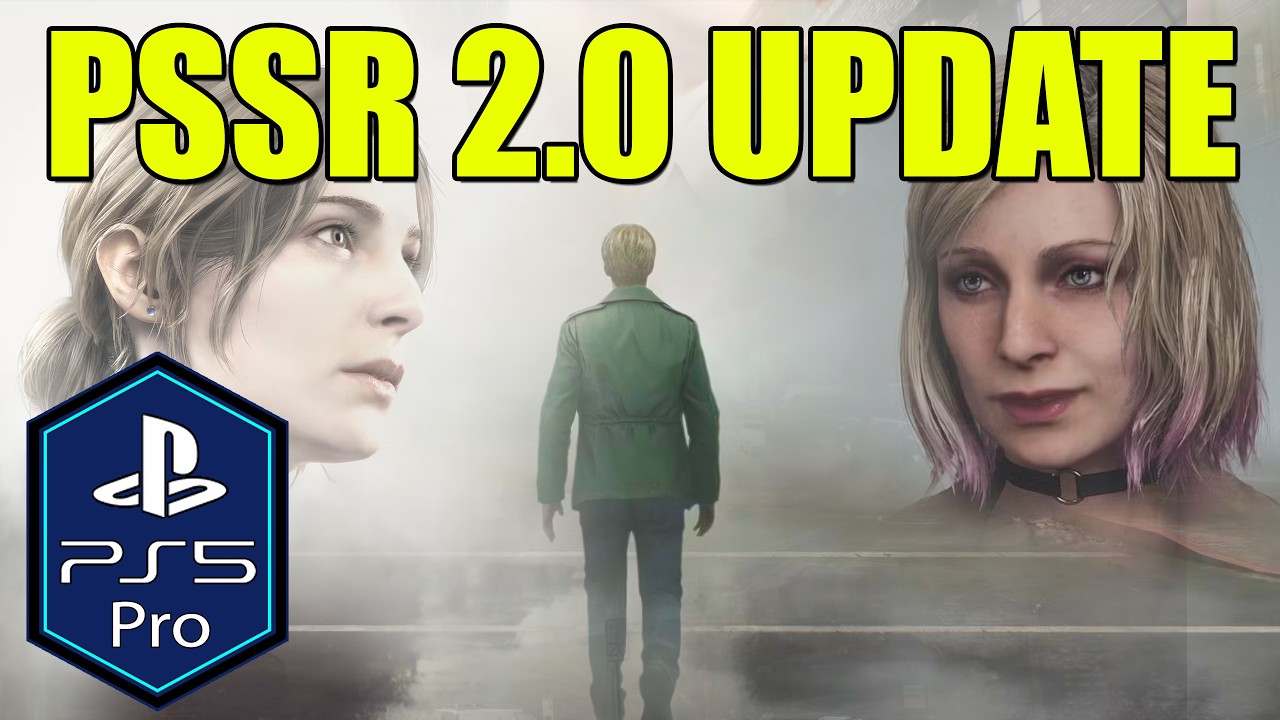 Обзор игрового процесса Silent Hill 2 Remake для PS5 Pro [обновление PSSR 2.0] [улучшенная график...