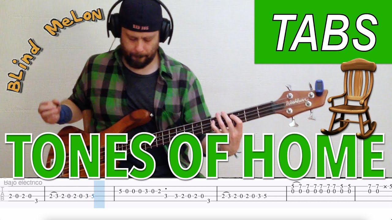 Tones of Home bass tabs cover - Blind Melon