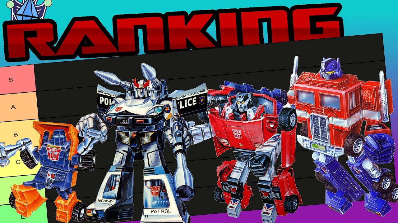 ranking 84 autobot toy box art