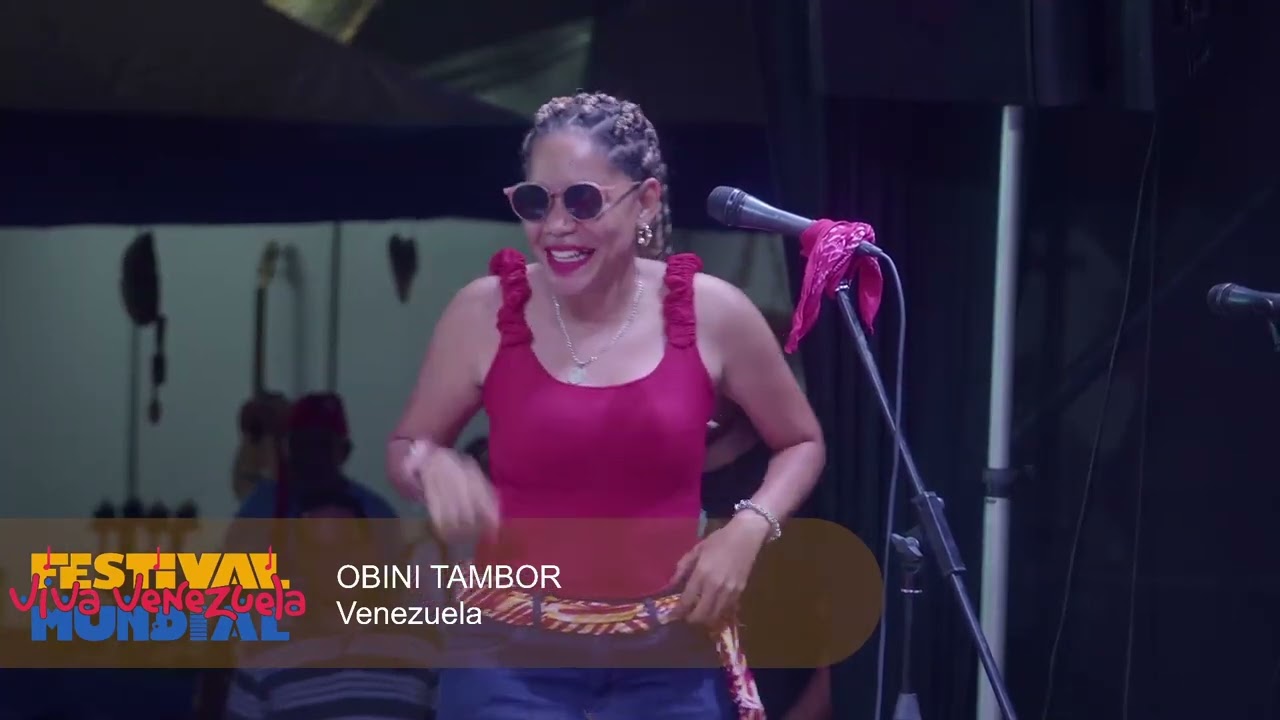 Festival Mundial Viva Venezuela Concierto  Obini Tambor