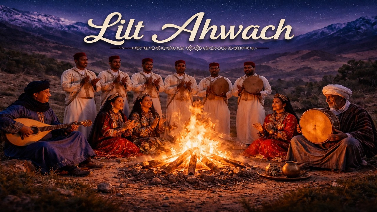 Ahwach Night  &ndash; ليلت أحواش | Lilt Ahwach (amazigh Remix) Oriental Vibes