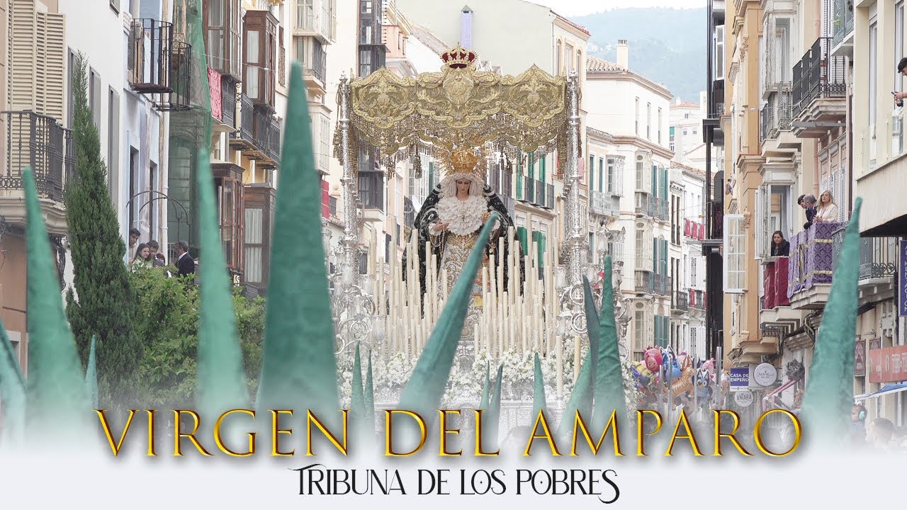 ⁴ᴷ COMPARSA le canta a la VIRGEN DEL AMPARO | Tribuna de los Pobres. Málaga