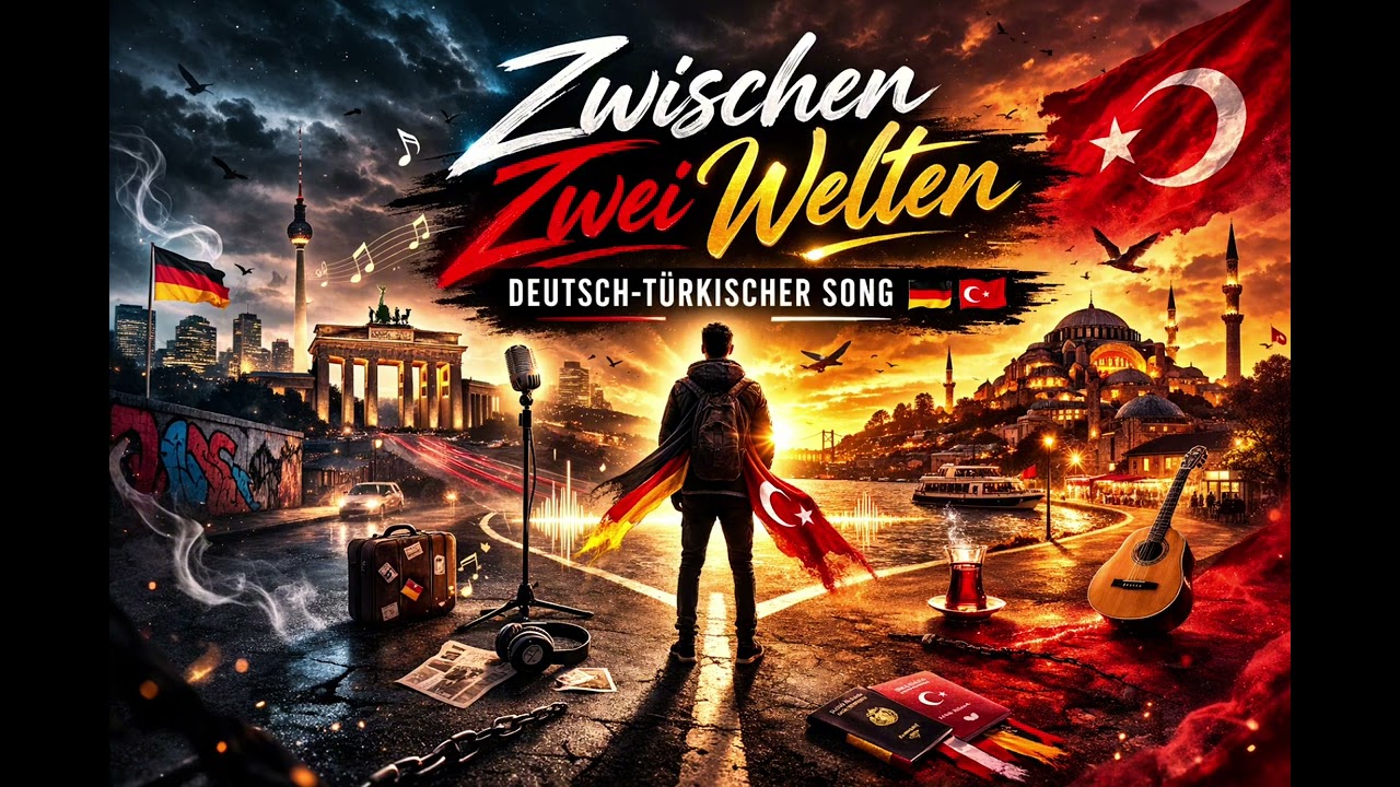 Zwischen zwei Welten – Deutsch-Türkischer Song 🇩🇪🇹🇷 | Gurbet & Heimat