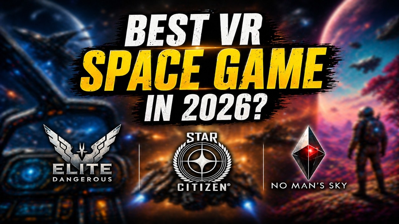 Лучшая космическая VR-игра 2026 года? (No Man&rsquo;s Sky против Elite против Star Citizen) Pimax