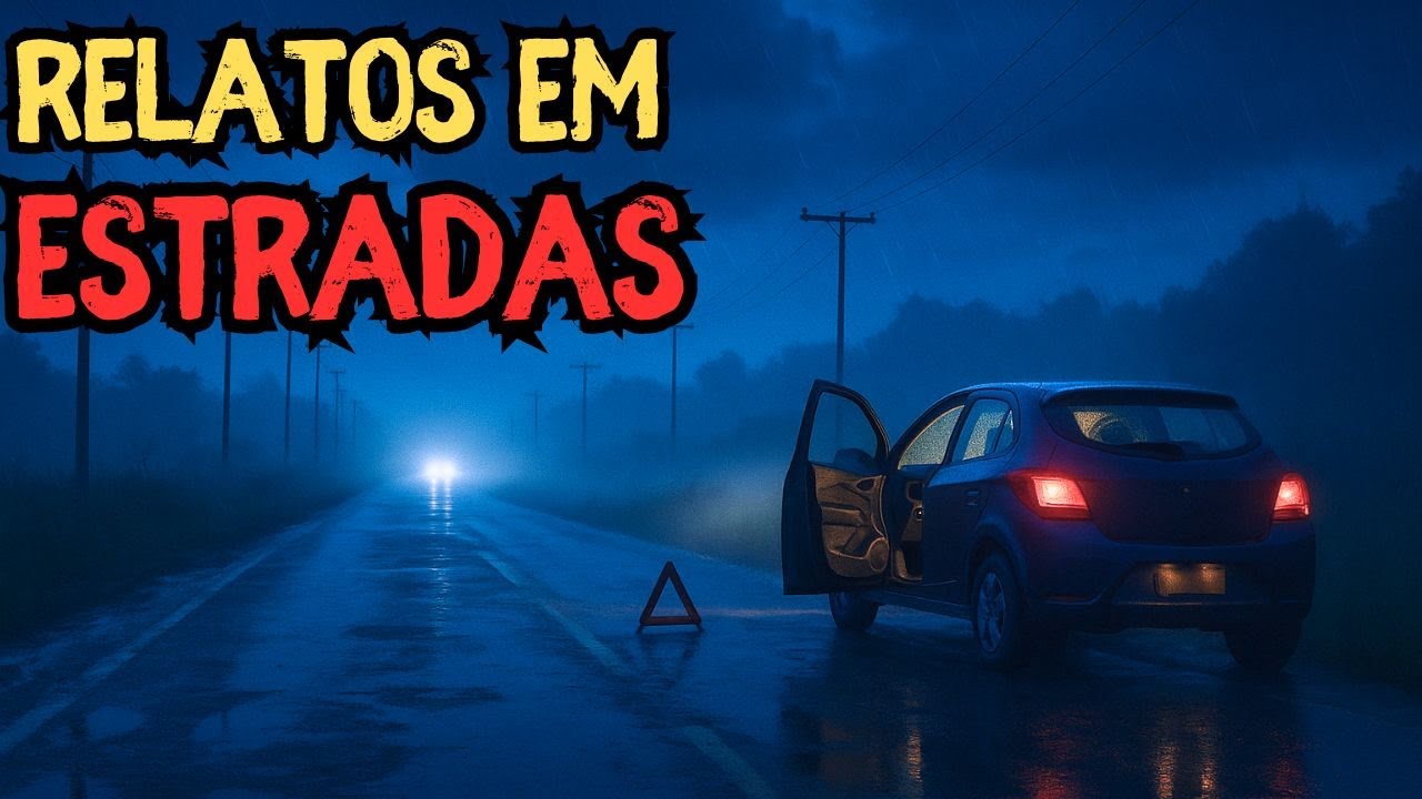 4 RELATOS SOBRENATURAIS EM ESTRADAS - Hist&oacute;ria de terror
